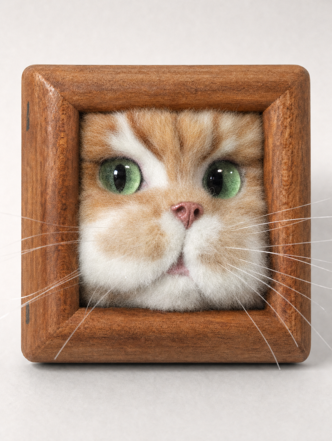 3D Wool Felt Handmade Pet Portrait