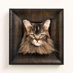 3D Wool Felt Handmade Pet Portrait