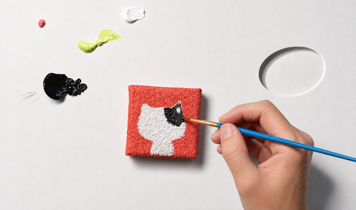 handmade pet magnet